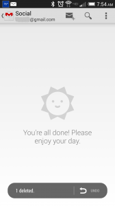 Empty Gmail